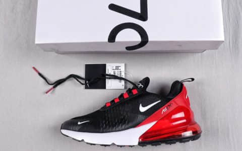 耐克Nike Air Max 270纯原版本最高工艺唯一原底气垫后半掌气垫慢跑鞋 货号：AH8050-022