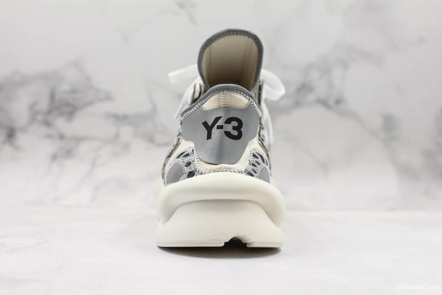 阿迪达斯Y-3 ​Kaiwa Chunky Sneakers三本耀司凯瓦系列纯原版本3M反光蜂窝呼吸网白网球黑复古百搭轻量休闲运动老爹慢跑鞋