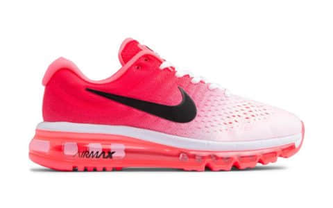 耐克专属女孩子的配色Nike Air Max 2017 WMNS“Hot Punkch”适合女孩子的渐变色 货号：849560-103