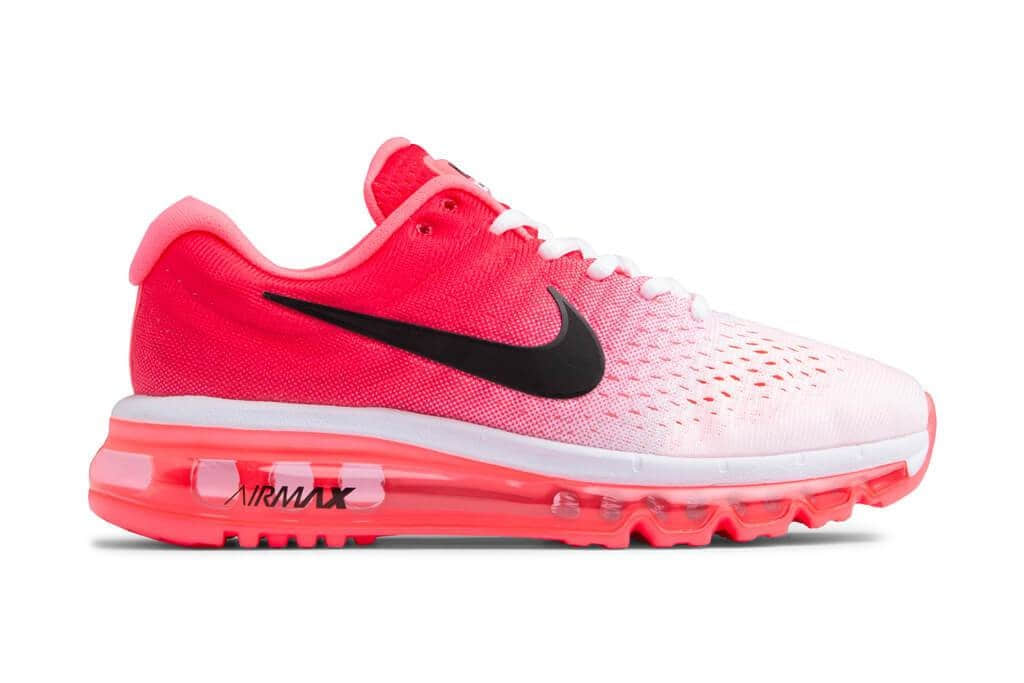 耐克专属女孩子的配色Nike Air Max 2017 WMNS“Hot Punkch”适合女孩子的渐变色 货号：849560-103