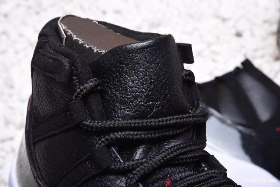 乔丹Nike Air Jordan 11 Retro AJ11纯原真碳纤维版本乔11大魔王低帮实战篮球鞋 货号：378037-002