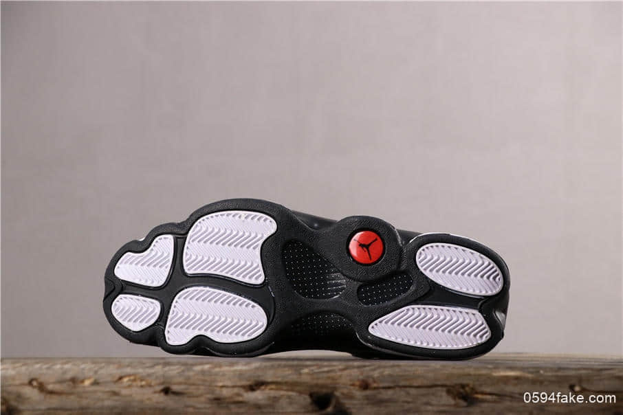 乔丹Air Jordan 13 Love & Respect纯原版本AJ13爱与尊重白黑高帮实战篮球鞋 货号：888164-112