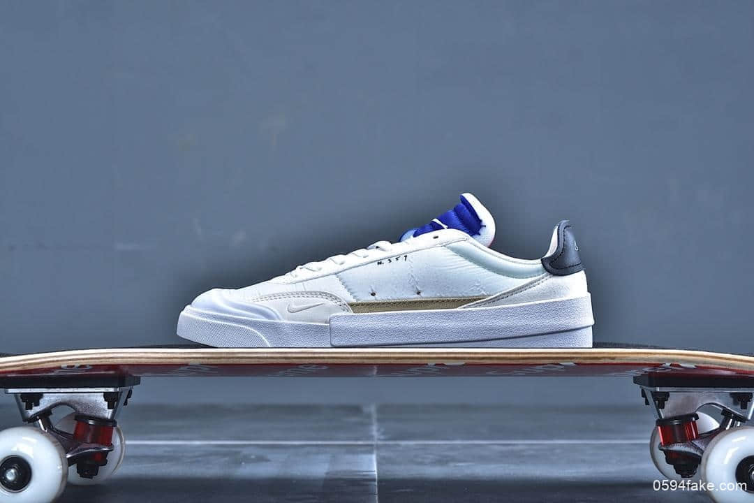 耐克Nike Brale Drop Type LX N. 354公司级高品质解构开拓者休闲运动百搭板鞋 货号：AV6697-100