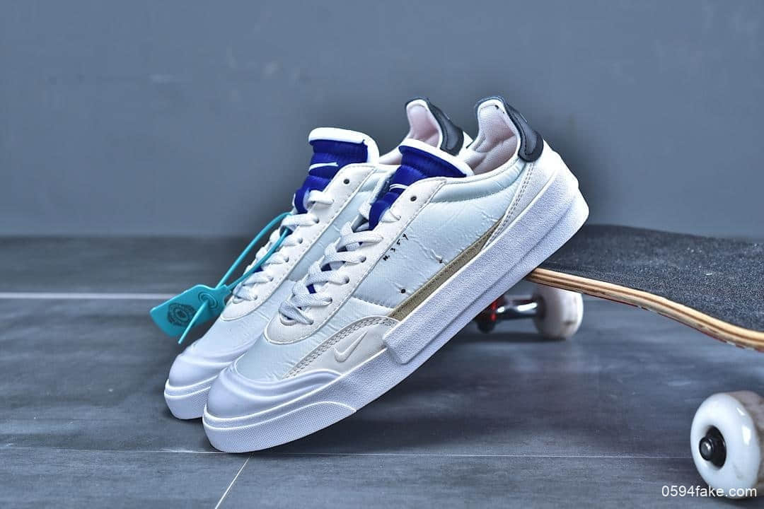 耐克Nike Brale Drop Type LX N. 354公司级高品质解构开拓者休闲运动百搭板鞋 货号：AV6697-100