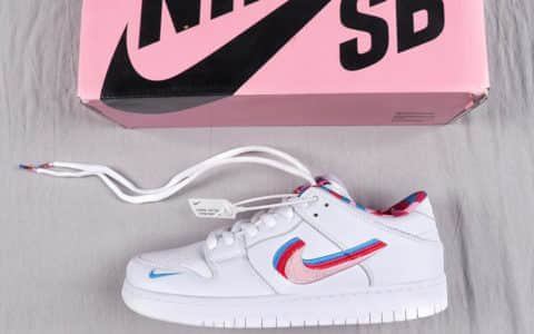 耐克Parra x Nike SB Dunk Low街头滑板鞋公司级版本耐克艺术家联名款SB系列低帮运动鞋 货号：CN4504-100