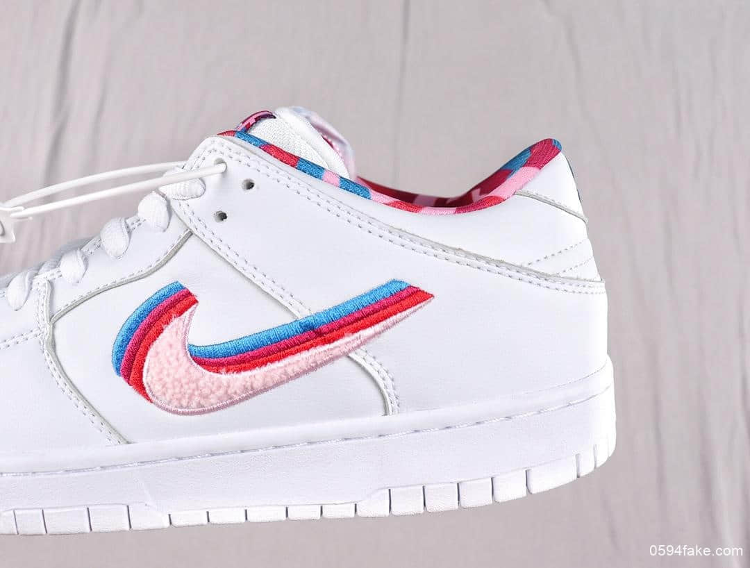 耐克Parra x Nike SB Dunk Low街头滑板鞋公司级版本耐克艺术家联名款SB系列低帮运动鞋 货号：CN4504-100