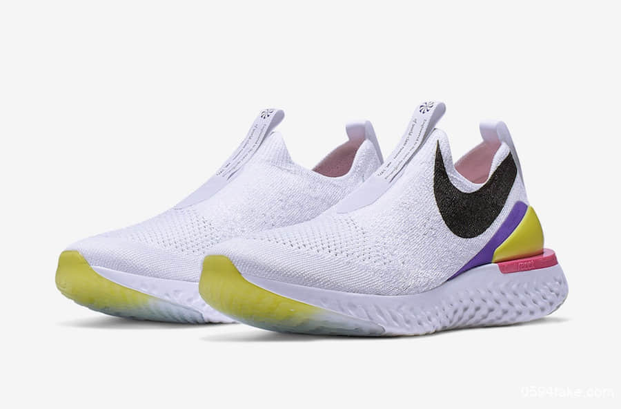 全新的Swoosh设计！Nike Epic PHNTM React FK现已官网发售 货号：CI1290-100