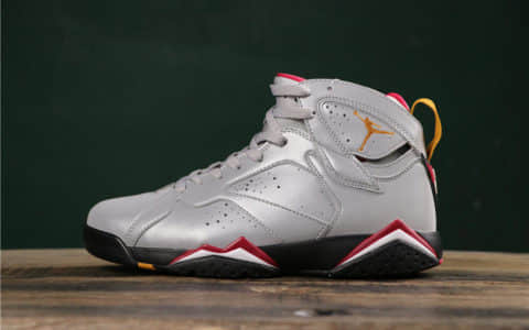 乔丹Air Jordan 7 Reflections of A Champion纯原版本反射银三连冠乔丹7代高帮实战篮球鞋 货号：BV6281-006