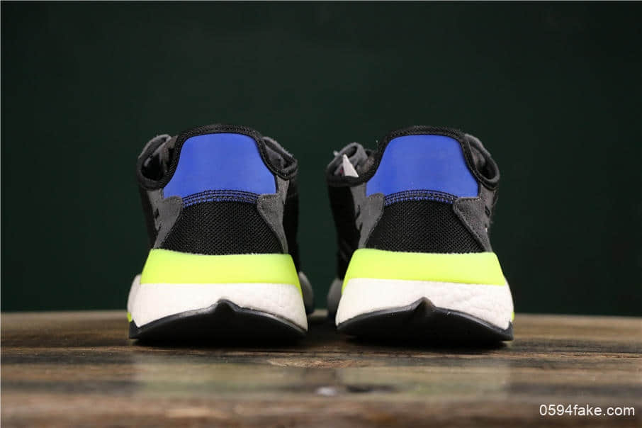 阿迪达斯Adidas Nite Jogger 2019 Boost夜行者网布搭配麂皮拼接打造鞋面真标高品质原厂大底 货号：EE9462