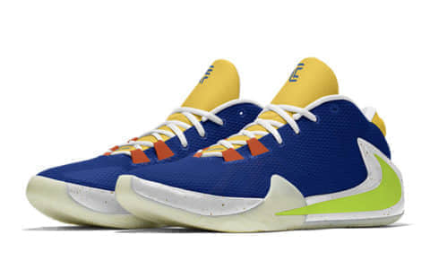 Nike Freak 1 字母哥签名战鞋定制款打造属于您自己独一无二的篮球鞋
