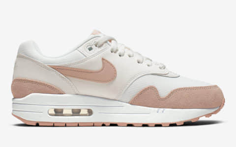 NIKE AIR MAX 1 PRM WMNS Swoosh即将推出这个豆沙粉你还不心动吗 货号：319986-120