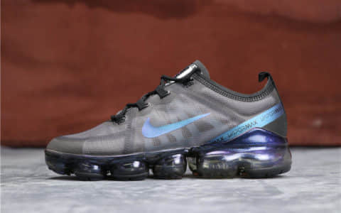 Nike Air VaporMax 2019蓝黑面气垫 耐克公司级高品质2019全掌气垫区别市面通货版本 货号：AR6631-001