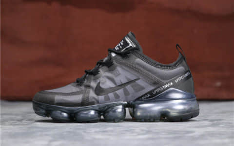 Nike Air VaporMax 2019全黑面气垫 耐克纯原级2019全掌气垫原鞋开模渠道订单真实氮气 货号：AR6631-004