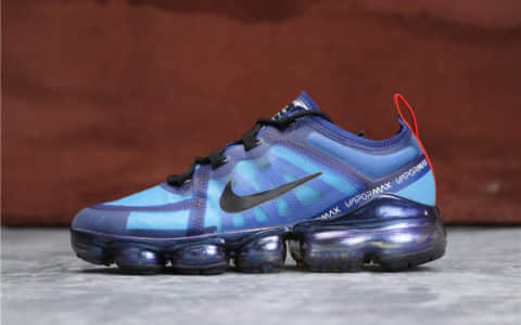 Nike Air VaporMax 2019深蓝面气垫 耐克纯原版本2019全掌气垫正确小潘大底 货号：AR6631-400