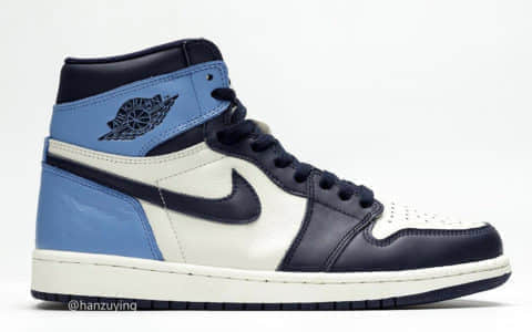 Air Jordan 1High OG“Obsidian”黑曜石 无法阻挡的魅力经典款 货号：555088-140