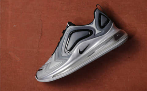 Nike Air Max 720灰银 耐克真标高品质真实气垫原厂复刻 货号：997202-002