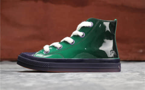 Converse Chuck 70 x JW ANDERSON果冻绿 匡威联名JW真标彩色皮革高帮 货号：162287C