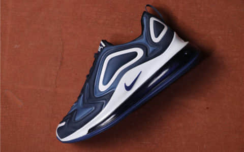 NIKE Air Max 720蓝白 耐克公司级全掌大气垫减震720跑步鞋 货号：997202-006