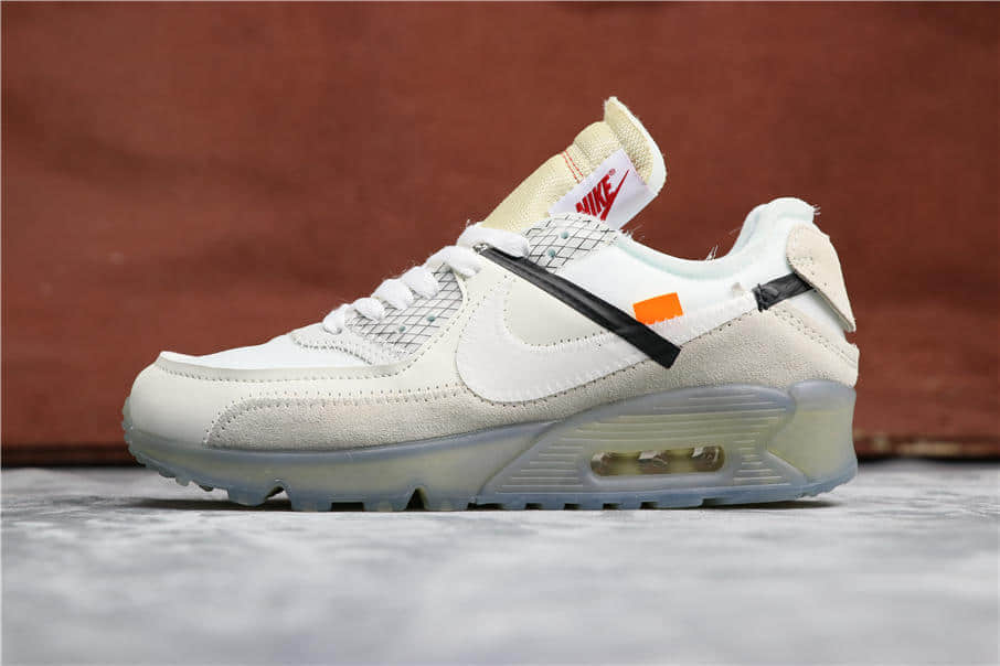 Nike Air Max 90 X Off White全白耐克联名ow公司级高品质复古气垫鞋