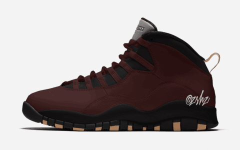 SoleFly与乔丹再度携手将于2019年12月推出Air Jordan 10新配色 货号：CW5854-200