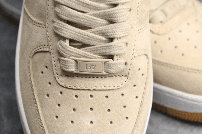 Nike Air Force 1 UPSTEP裸粉 耐克空军一号公司级双色拼接刺绣官方同步更新 货号：898889-801