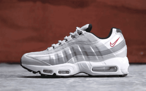 Nike Air Max 95 QS灰银 耐克公司级子弹95元年复刻内置灰银气垫 货号：814914-002