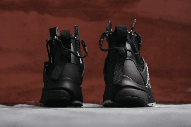 Nike Air Presto Mid Acronym黑灰白 耐克真标高品质机能拉链联名 货号：AH7832-001