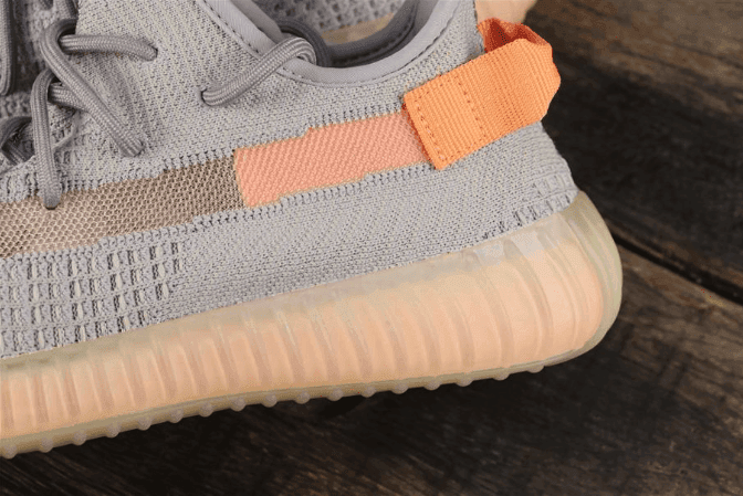 Adidas Yeezy 350 Boost V2 True From欧洲限定 阿迪达斯OG纯原椰子350V2灰橙配色大几率过验 货号：EG7492