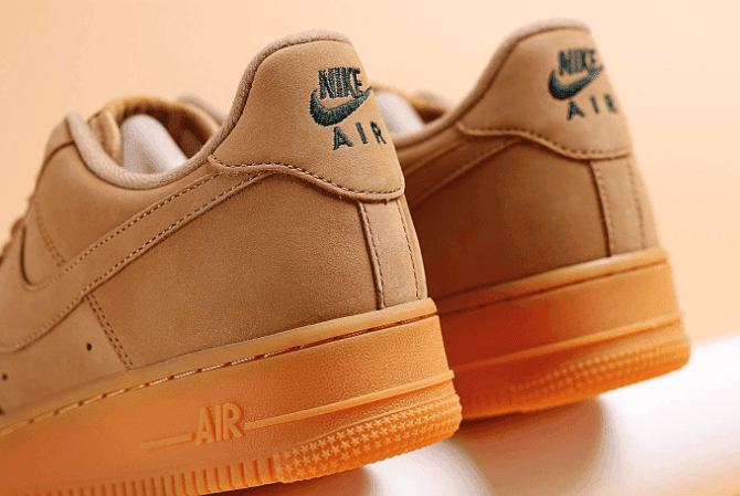 Nike Air Force 1 “Flax”小麦 耐克空军一号纯原小麦色低帮复古真皮运动休闲板鞋 货号：AA4061-200