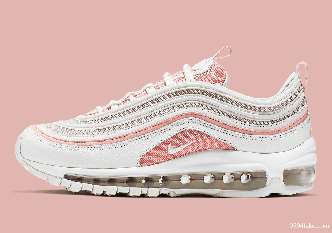 超适合女孩子的蜜桃粉色！耐克Nike Air Max 97安排！ 货号：921733-104