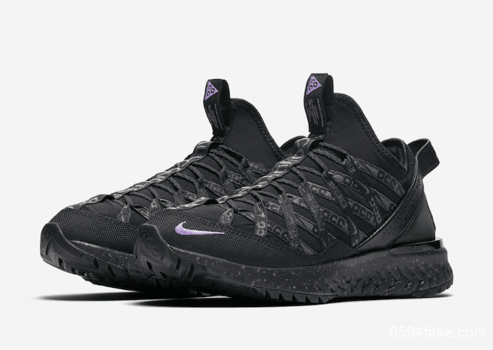 Nike ACG React Terra Gobe将推出全新黑紫配色 货号：BV6344-001