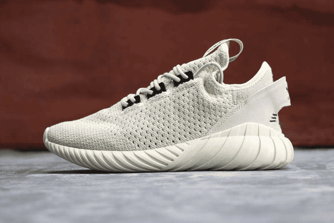 Adidas Tubular Doom Sock PK米色 阿迪达斯小椰子系列纯原品质客供原装针织面料 货号：CG5510