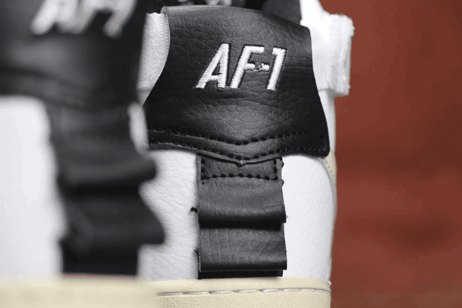 Nike Air Force 1 “High”黑白奶油白 耐克空军一号真标高品质低帮运动鞋 货号：AJ7311-100