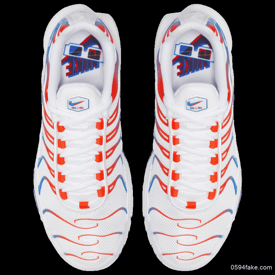 Nike Air Max Plus GS “3D”带你领略老式3D眼镜的风情！ 货号：CQ9893-400