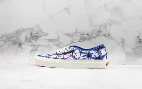 万斯Vans Authentic AUT真标硫化工艺安纳海姆系列扎染彩绘低帮一脚蹬板鞋原地原面原厂数据开发