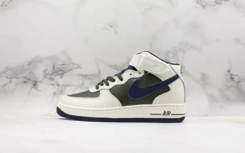 耐克Nike Air Force 1 Hi YOHOOD空军一号低帮公司级版本原楦头原值班打造内置气垫原盒原标中底钢印 货号：808788-100