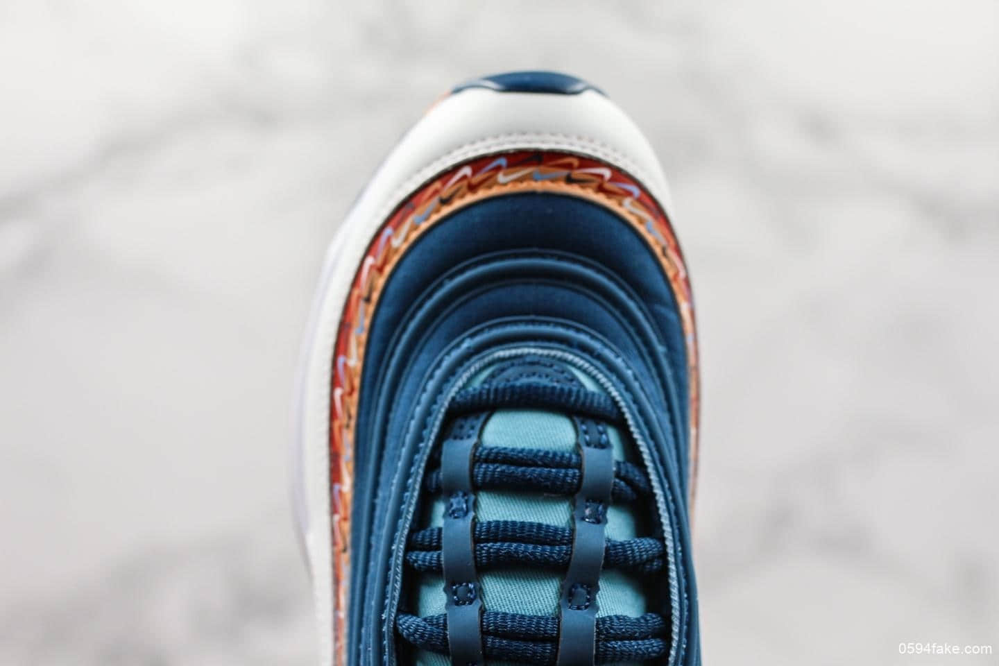 耐克NIKE AIR MAX 97海外限定子弹头97气垫鞋公司级版本复古全掌气垫休闲运动鞋 货号：CQ4818-400