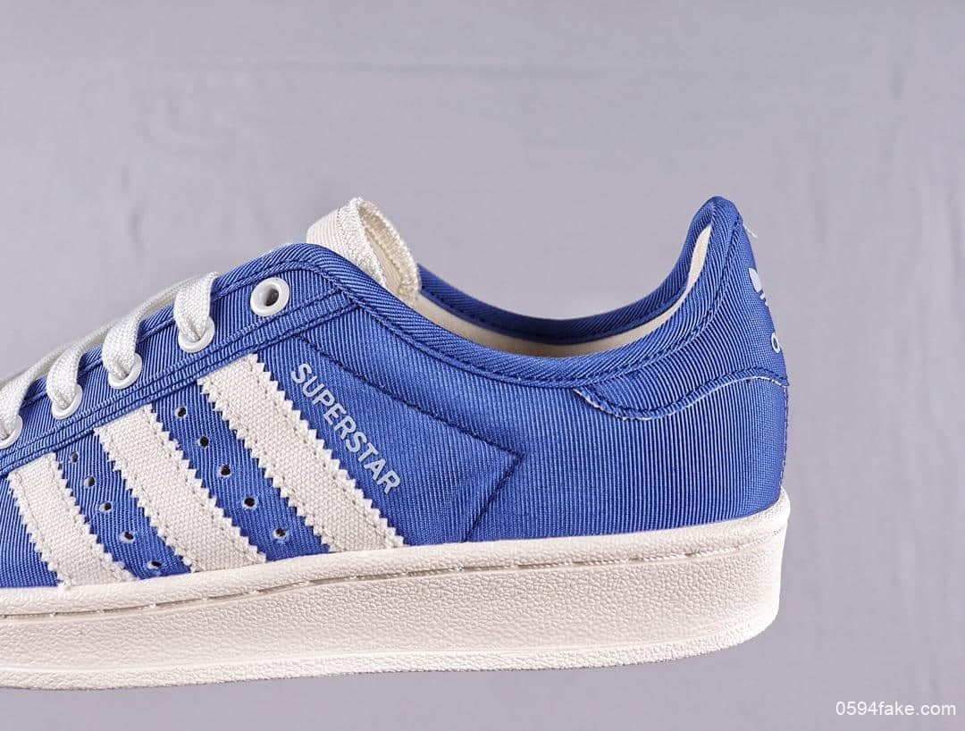 阿迪达斯Adidas Superstar 80s三叶草贝壳头渠道订单海外专供全鞋身顶级头层皮 货号：S82591