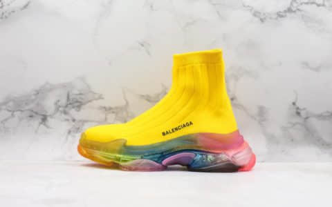 巴黎世家Balenciaga Triple S YY三代纯原版本时装复古厚底做旧姥爷中帮袜子老爹鞋