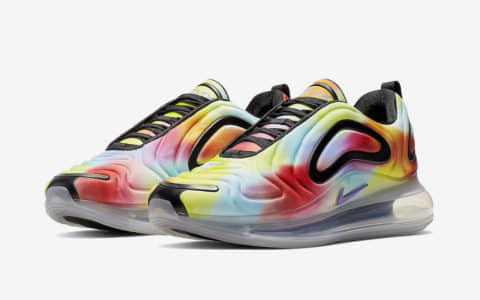 吸睛扎染配色！Nike Air Max 720“Tie-Dye”即将发售！ 货号：CK0845-900