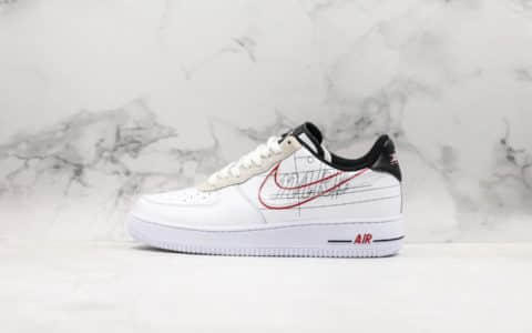 耐克NIKE AIR FORCE 1'07 TPU公司级版本AF1解构男女白色低帮运动板鞋新品首发独家实拍 货号：CK9257-100