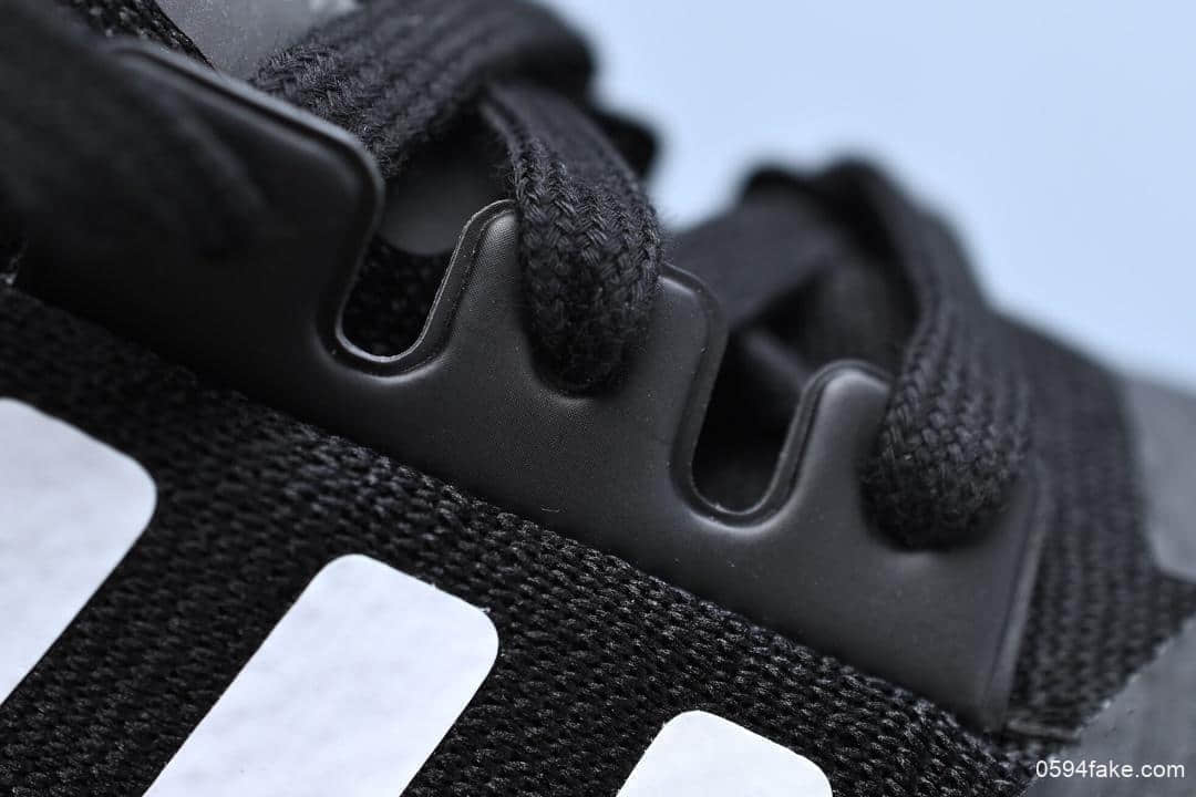 阿迪达斯Adidas NMD R1 Primeknit Triple Black顶级巴斯夫真爆真标针织联名款休闲运动鞋 货号：EF2357