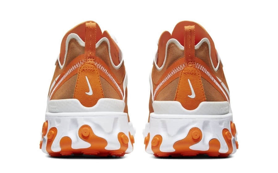 Nike React Element 55“Tennessee”又曝新配色！一抹橘色为你消除了夏季的炎热！