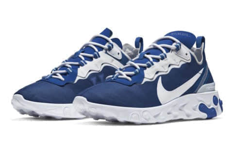 Nike React Element 55“NCAA”系列迎来“Kentucky”配色！此配色预计就在近日内就会发售小伙伴们准备好了吗！