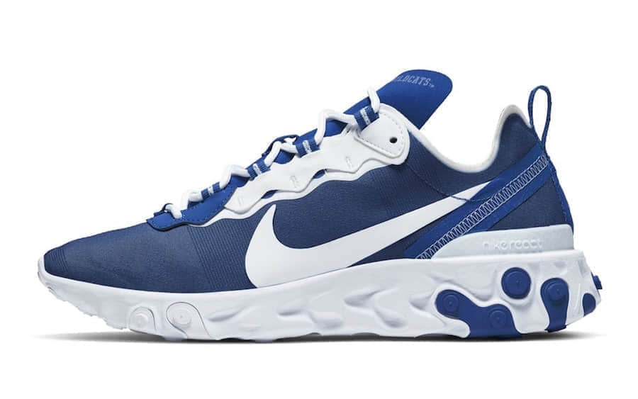 Nike React Element 55“NCAA”系列迎来“Kentucky”配色！此配色预计就在近日内就会发售小伙伴们准备好了吗！