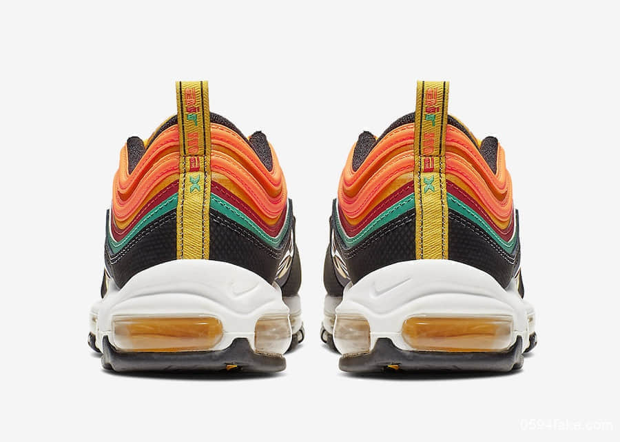 致敬Nike Sunburst经典标志！Nike Air Max 97“Sunburst”将于8月31日发售！ 货号：CK9399-001