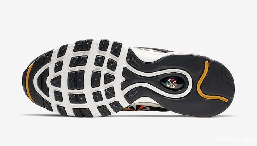 致敬Nike Sunburst经典标志！Nike Air Max 97“Sunburst”将于8月31日发售！ 货号：CK9399-001
