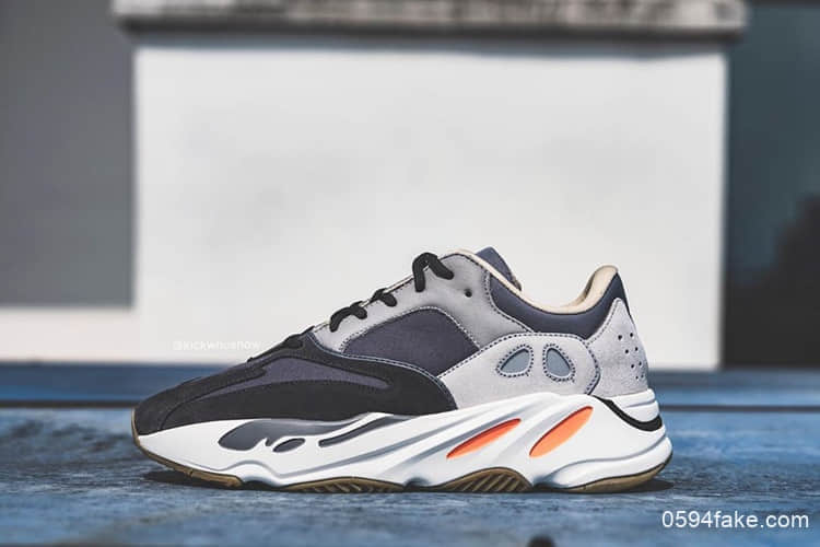 阿迪达斯Yeezy Boost 700“Magnet”细节图释出！名副其实的磁铁色！