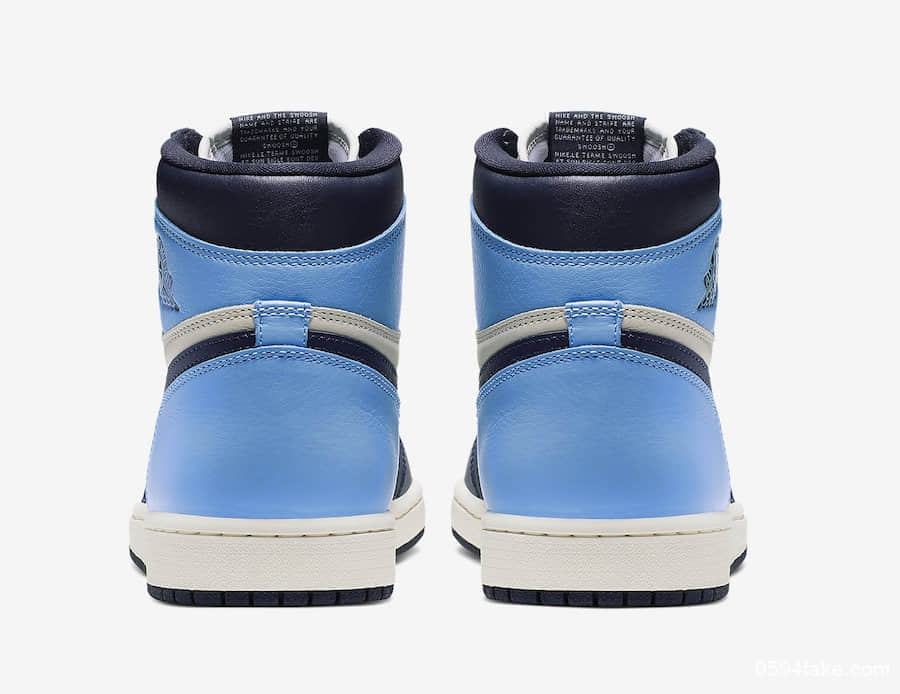 Air Jordan 1 Retro High OG“Obsidian”释出官图！配色真的爱了！ 货号：555088-140
