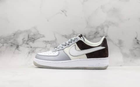 耐克Nike Air Force 1 '07 LV8 style幻影深棕公司级2019新款低帮耐克空军一号帆布板鞋 货号：AO2425-001